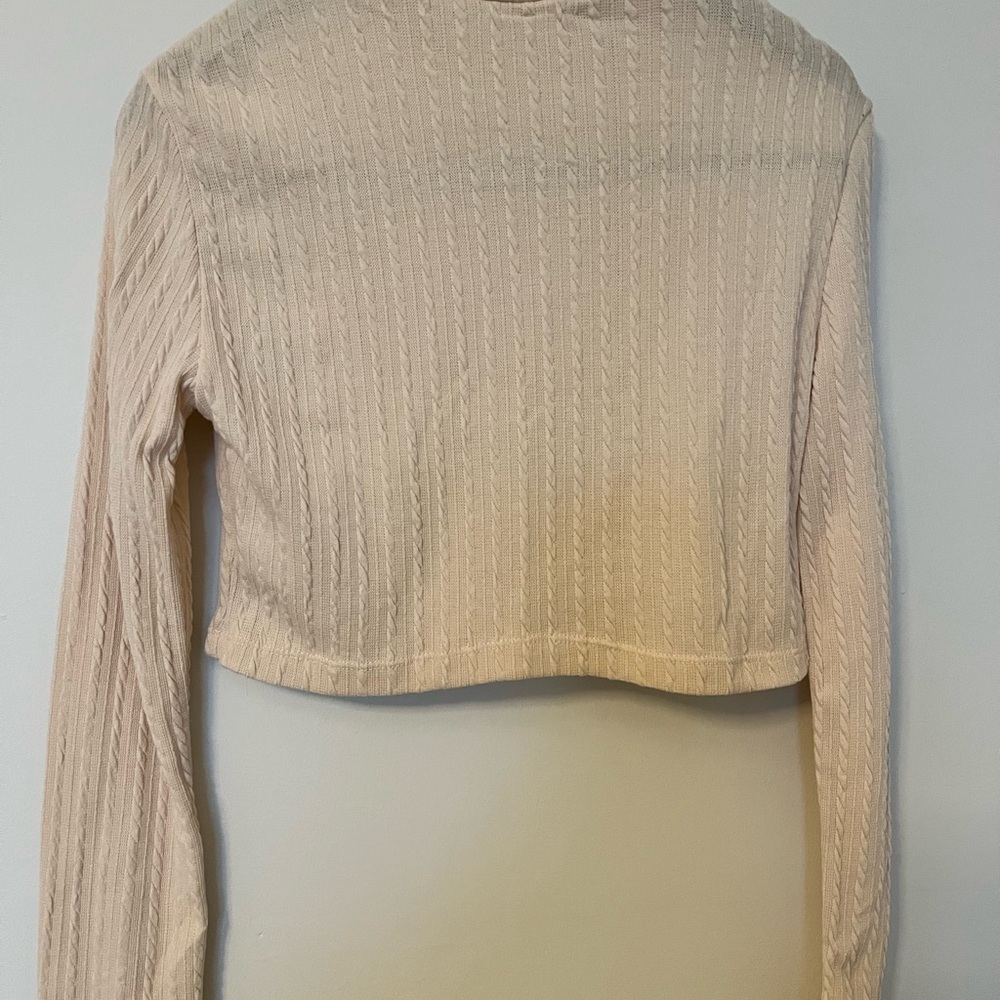 Chic Cream Wide Leg 2 piece outfit - Picture 6 of 9